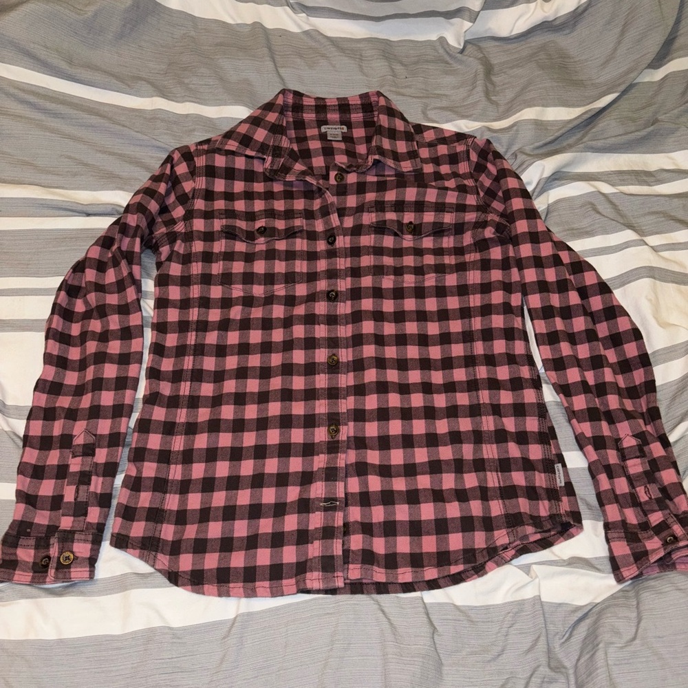Women’s size small carhartt button down